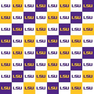 Sykel UTEX 1158 LOUISIANA STATE UNIVERSITY-1158 Cotton Fabric