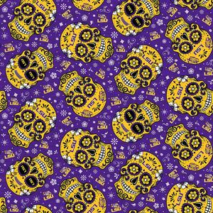 Sykel 1193 LOUISIANA STATE UNIVERSITY- Cotton Fabric