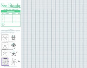 Sew Steady SST-DPAD Sketch Pad & Design Guide
