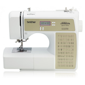 Brother R CE1125PRW , Brother, RCE1125PRW, Computerized, Project Runway, Sewing Machine, 100, built-in, sewing stitches, and 8, one-step, buttonholes