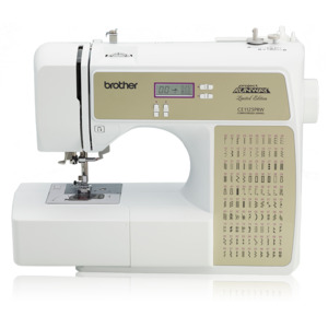 Singer 9960 600-Stitch Quantum Stylist Sewing Machine, Ext Table, 13 BHs,  Fonts, Threader & Trimmer, 25 Needle Positions, Drop Feed, $350 Accessories*