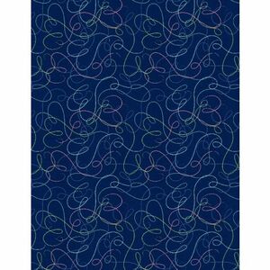 Wilmington Prints Sew Little Time 3017 27620 447 Thread Toss Blue