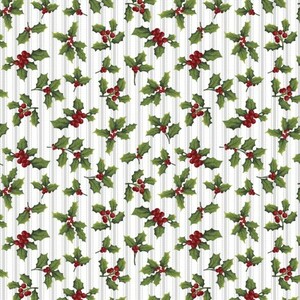 EE Schenck BEN13039-09 HOLLY ON WHITE