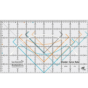 Brewer SKW93, Wonder Curve Ruler 6x10" by Sew Kind Of Wonderful