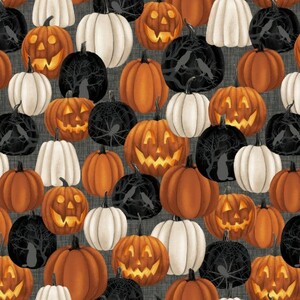 EE Schenck SEF6393-93 LARGE PUMPKINS - BLACK