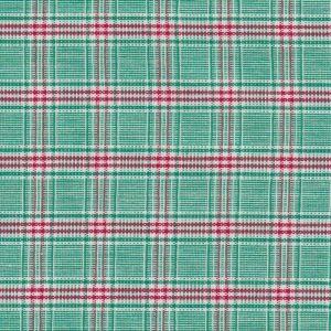 Fabric Finders P-56 Red and Green Plaid Fabric