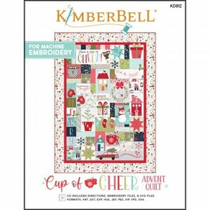 Kimberbell KID812 CUP OF CHEER MACHINE EMBROIDERY CD