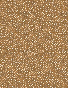 Wilmington Prints Savor the Gnoment  3023 39724 221 Mushroom Dots Brown