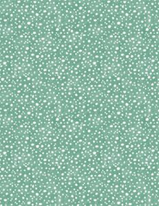 Wilmington Prints Savor the Gnoment  3023 39724 441 Mushroom Dots Teal