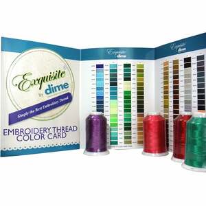 86037: Exquisite ES1000M All Colors of 40wt Poly Embroidery Thread (288 spools)