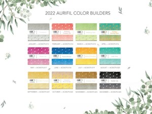 Aurifil AC50CP3 2022 Flora Color Builder 3pc. Collection - Choice of color