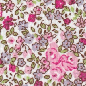 Fabric Finders 2336 Pink and Lavender Floral Fabric