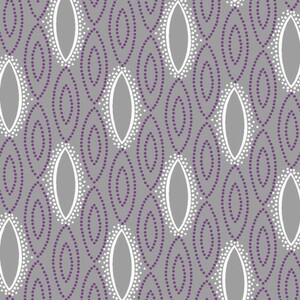David Textiles CLTY3371-118 Purple Reign Geometric Fabric