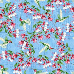 Blank Quilting Tropical Vibes 2373-70 Lt. Blue