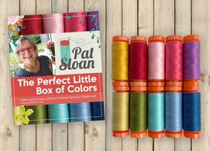 Aurifil PS50PLBC10 Pat Sloan Perfect Little Box of Colors Thread Set
