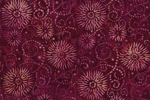 Wilmington Prints Prismatic 1400 22188 330 Flower Burst Burgundy