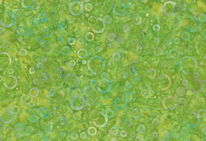 Wilmington Prints Prismatic 1400 22174 749 Floating Circles Lime Green