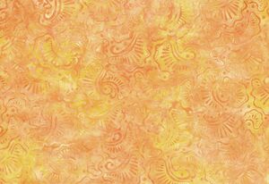 Wilmington Prints Prismatic 1400 22190 855 Wavy Fans Orange/Yellow