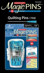 Magic Pins MAG219577 Magic Pins Quilting Fine 1 3/4in, 100 pins