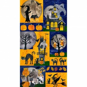 EE Schenck Haunted Hallow CLTY3516-55 - PANEL 24"x44"