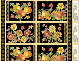 Wilmington Prints Harvest Gold 1077 89263 598 Placemat Panel Multi