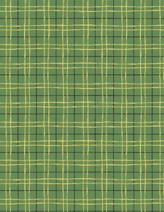 Wilmington Prints Harvest Gold 1077 89270 759 Plaid Green