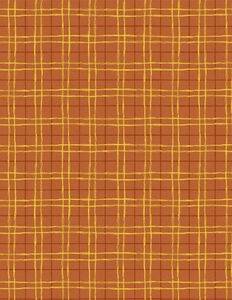 Wilmington Prints Harvest Gold 1077 89270 853 Plaid Orange