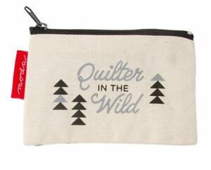 Moda Home FS 1008 Quilt Wild Zip Pouch 5" x 3.25"