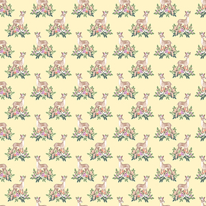 Studio E Woodland Wander 20233 Yellow Pink