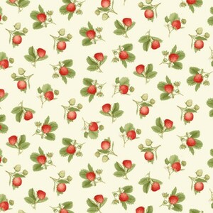 Henry Glass Strawberry Garden HEG507-86	Small Tossed Strawberries