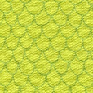 Fabric Finders 2384 Lime Green Scale Pattern Fabric