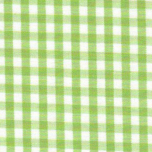 Fabric Finders Sprout Green Gingham Fabric – 1/8″