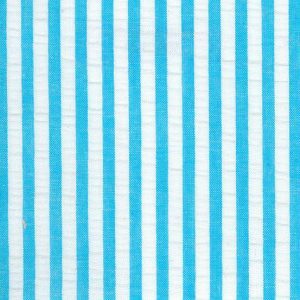 Fabric Finders WS/W21 Striped Seersucker Fabric – Turquoise