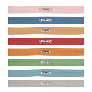 Calico Zippers ST-28239 2 in 8 Assorted Colors by Lori Holt