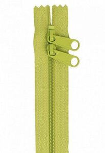 Patterns by Annie ZIP40-200 Handbag Zippers, 40 in Double Slide-Apple Green