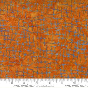 Moda Bossa Nova Batiks 4361 13 Tangerine