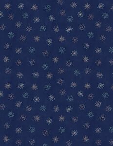 Wilmington Prints Blissful 3017 27649 434 Floral Foulard Navy