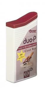 SEBO, Duo-P, # 0478AM, Clean BOX,Dry Carpet ,Cleaning Powder, 500 Grams with Brush in Refillable Container
