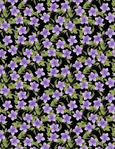 Wilmington Prints In Bloom 1665 33884 967 Small Floral Purple
