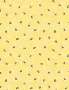 Wilmington Prints In Bloom 1665 33885 559 Bee Toss Yellow