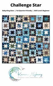 Karen, Nyberg, HS96457, Challenge, Star, Quilt, Pattern