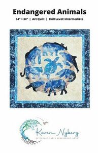 Karen, Nyberg, HS96459, Endangered, Animals, Quilt, Pattern