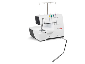 Bernette b62 Airlock Thread Coverstitch Machine with 4 Coverstitches and 3 Chainstitches, Easy Air Threading