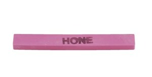 Wolff 20600, Pink Diamonite Hone Honing Stone designed to remove any damage from the inside edge of the scissor blade, scissor sharpener