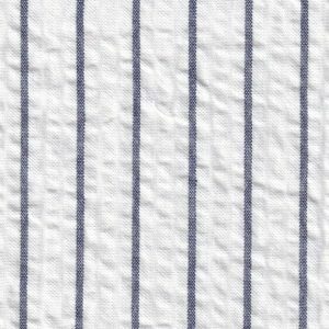 Fabric Finders s-110 Striped Seersucker Fabric – Navy
