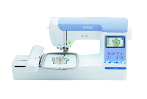 Brother NS1250E, PE800, PE770, PE700, Brother PE900, 5x7 Hoop Embroidery Machine USB Port, 193 Designs, 120 Border Frames, 6Fonts, Threader & Trimmer +WiFi Wireless, Artspira App Oct 2022