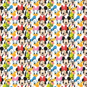 EE Schenck Mickey & Minnie Mouse CAM85271020B-02 Flannel