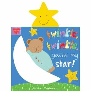 EE Schenck Huggable & Loveable VIII SEF5055P-1 Twinkle Twinkle Little Star Book Panel