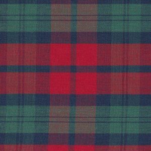 Fabric Finders P51 Red and Green Plaid Fabric