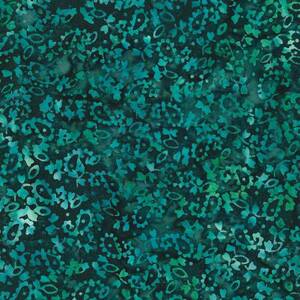 Wilmington Prints Teal-ing Good Batik 1400 22274 497 Dark Blue Mini Paisley Batik